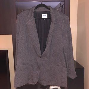 Old Navy Jackets & Coats - NWOT Old Navy gray longline blazer jacket 3x Old Navy Jackets & Coats - NWOT Old Navy gray longline blazer jacket 3x